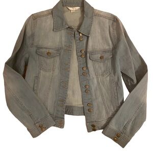 Boston Proper Light Blue Denim Jean Jacket - Size Small
